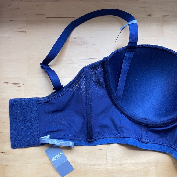 Aerie navy blue lightly lined Audrey bra 32DD - Picture 10 of 14